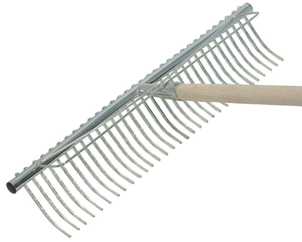 Verzinkte Rasenharke 60 cm