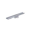 Douchegoot 70x885 laag met plint en flens