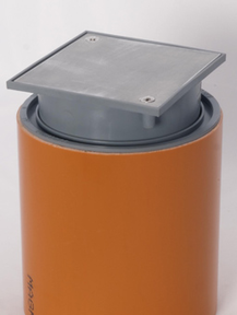 Airfit control hatch stainless steel DN110 DN125