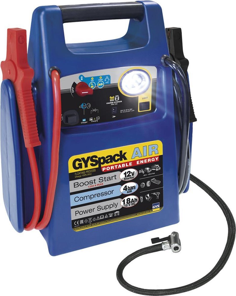 GYS pack air booster 12V portable energy