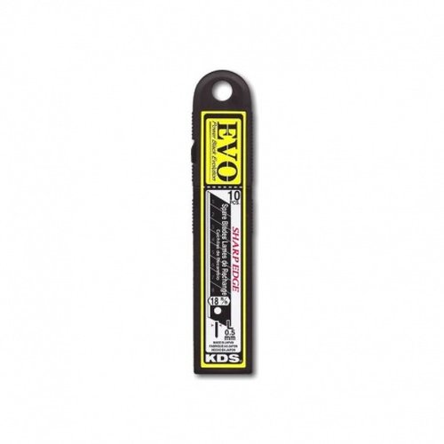 Noże KDS 18mm 10szt w pudełku PVC