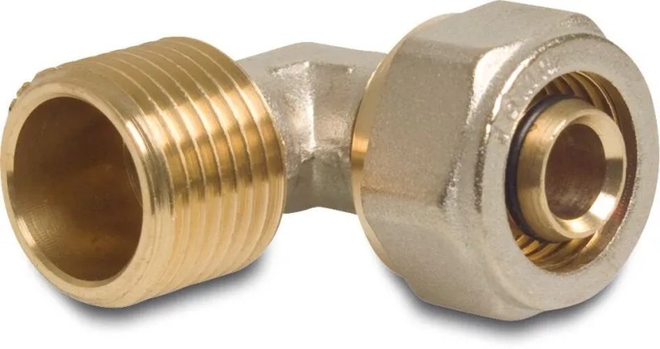 Alpex knie 3/4"BU x 20mm
