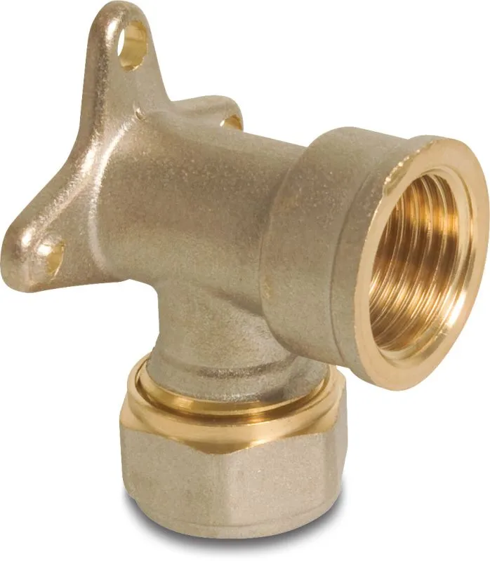 Alpex Wandplatte 16 mm x 3/4 "BI