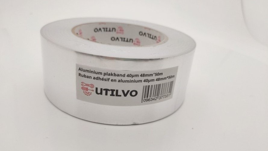 Taśma samoprzylepna alu 48 mm 50lm 40 mikronów