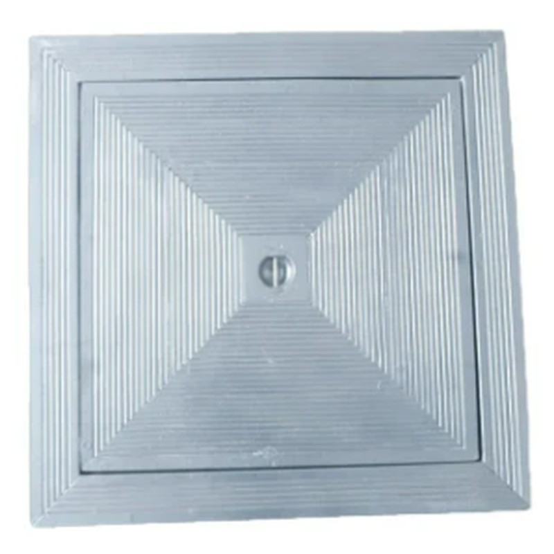 Couverture simple en aluminium 80x80