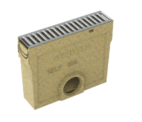 Pułapka piaskowa ANRIN SELF L=500mm z siatką galva (SELF100/mini)