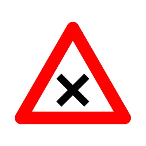 Verkeersbord B17 - T250 - Z700 - HI