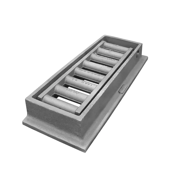 Kanalisationsstutzen aus Gusseisen B2 C250 - VO=580x180mm H=60mm COPRO