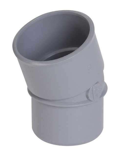 Coude PVC dia 32 20° MSp gris