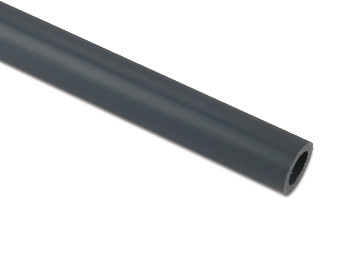 PVC pipe dia 5/4" water pipe gray smooth l=4m