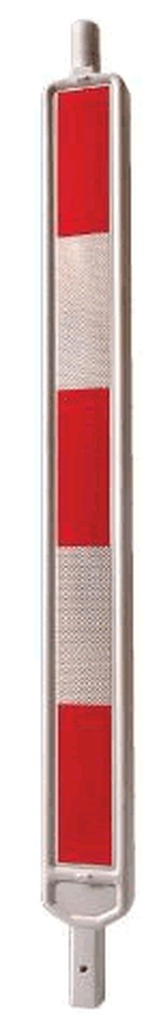 Verkehrszeichen PVC Bake 70x1000 3M rot/weiß