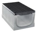 Drain trench concrete+cast. grating D400 l=1m heavy (1000/300/310mm) Birco