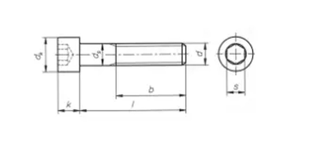 BZK-Bout M5x30 RVS A2 DIN912