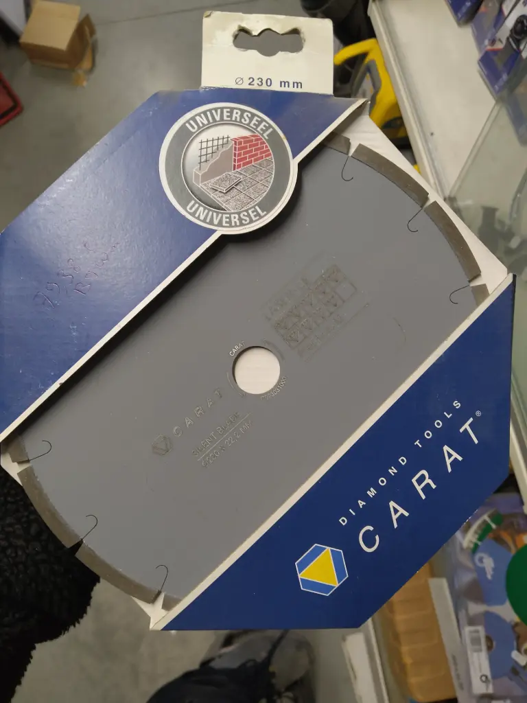 Diamond blade, 230x22.23 CEE standard
