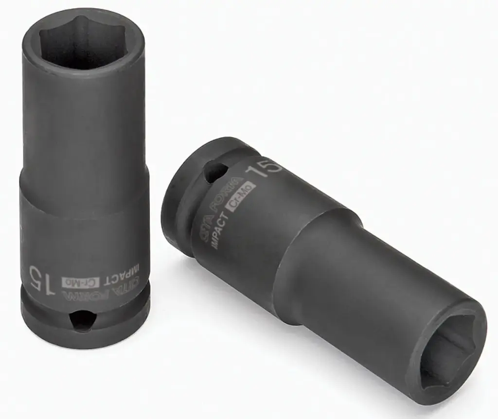 Schlagschrauber Schlauch Chrom schwarz 1/2" / 19-78mm