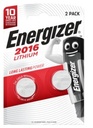 Batterij energiser Lithium 3V CR2016  