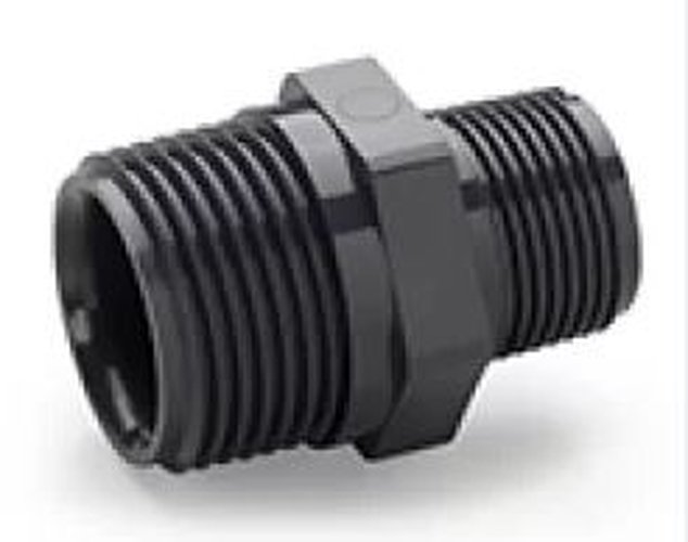 Mamelon PVC rouge à pression 5/4" x 1/2" (60pcs/boîte)