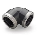 PVC Druckbogen 1" mit Edelstahlring (40Stk/Karton)