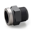 PVC druk red. 2" - 3/4" M/F met inox ring (35st/doos)