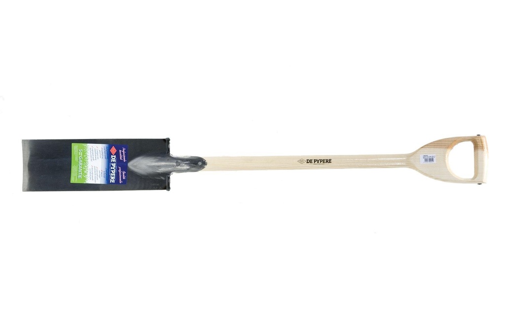 Szpadel De Pypere 400x140 z uchwytem w kształcie litery D