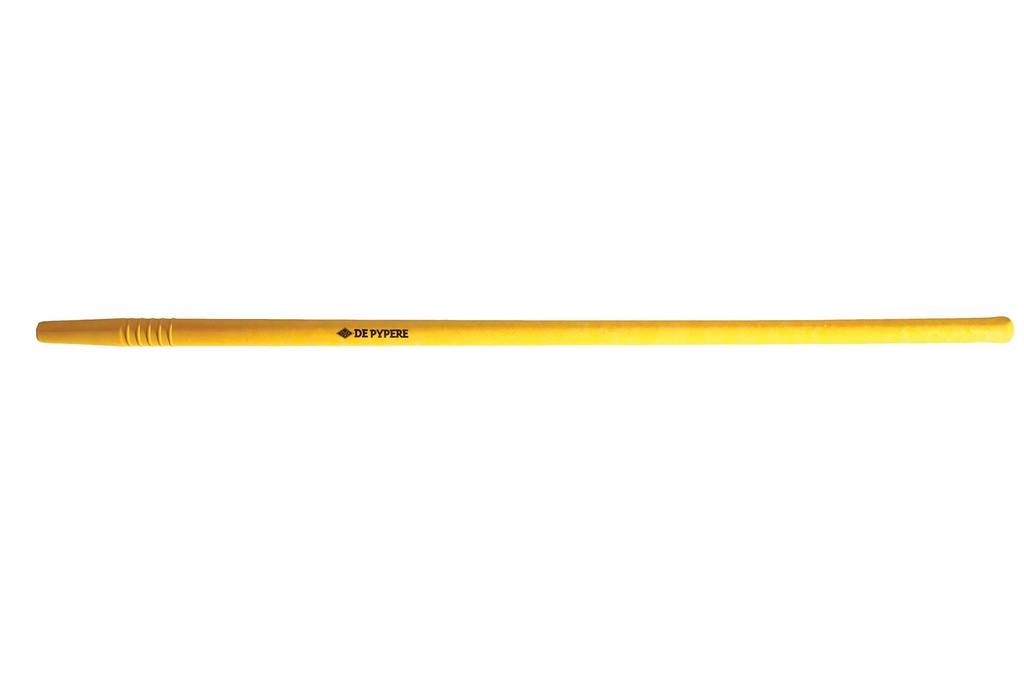 Schopsteel gebogen kunststof 135cm De Pypere