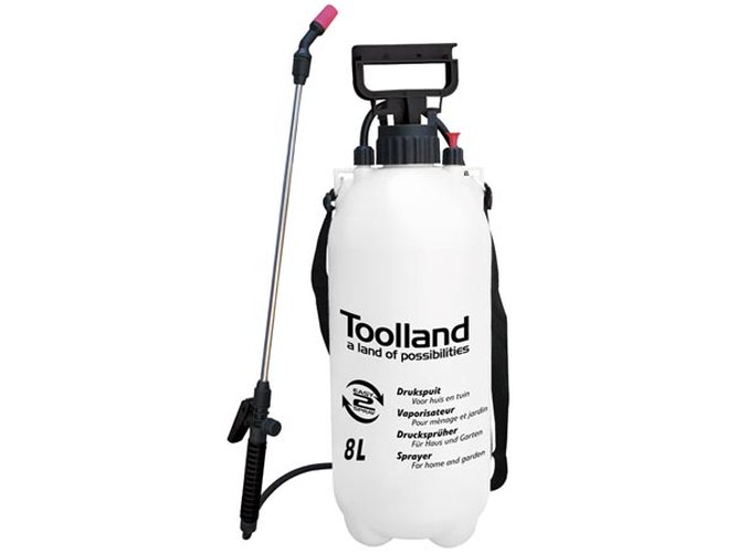 Pressure sprayer 8 l toolland