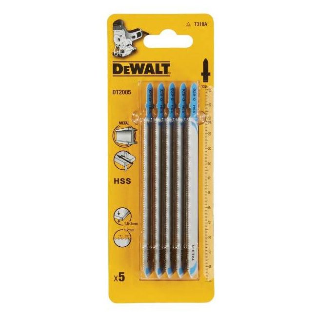 Jigsaw blade HCS (T381A) (5x)