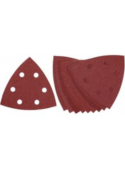 Deltaschuurpapier, 93x93mm, 6 gaten (D26430), K240