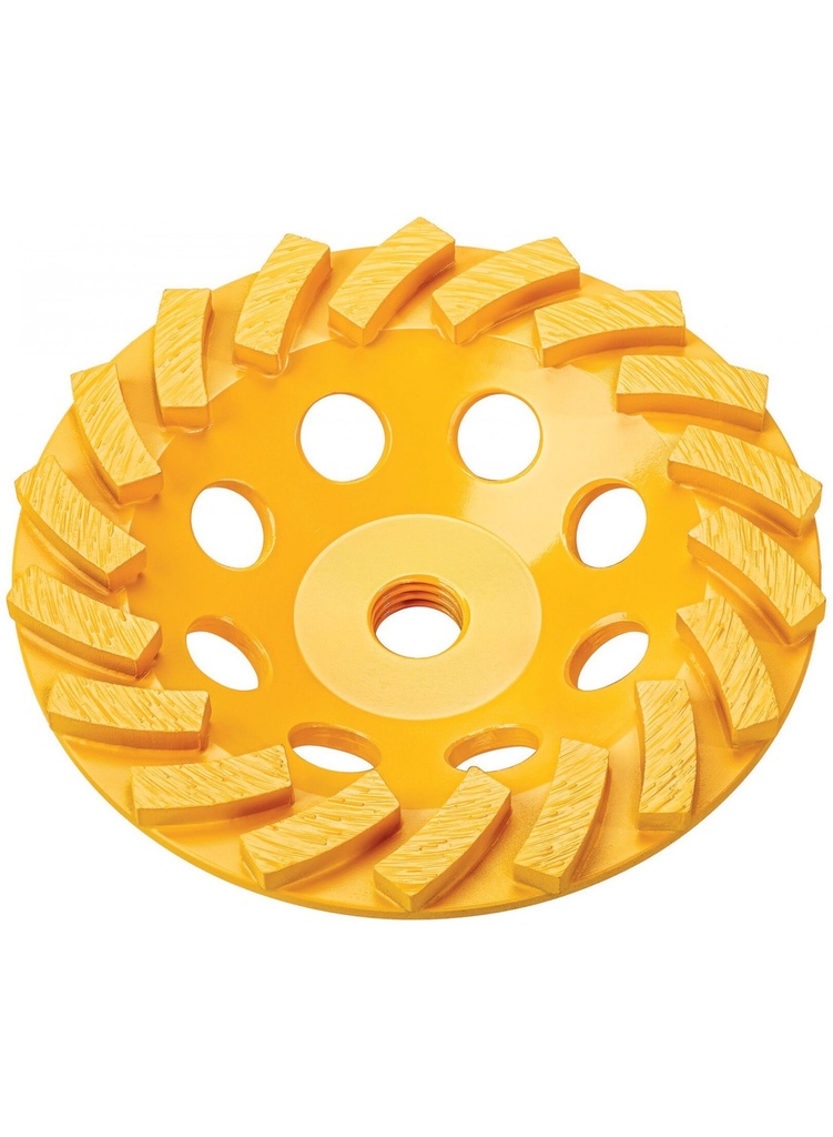 Diamantslijpkop turbo 125mm 
