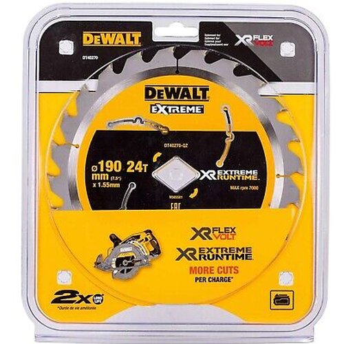 Extreme Runtime CZB dla DCS577 190mm 24T (otwór w kształcie rombu)