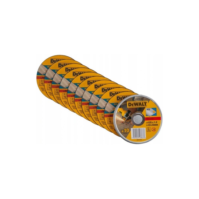 Disque à découper INOX 125x1x22,2mm en boîte de conserve