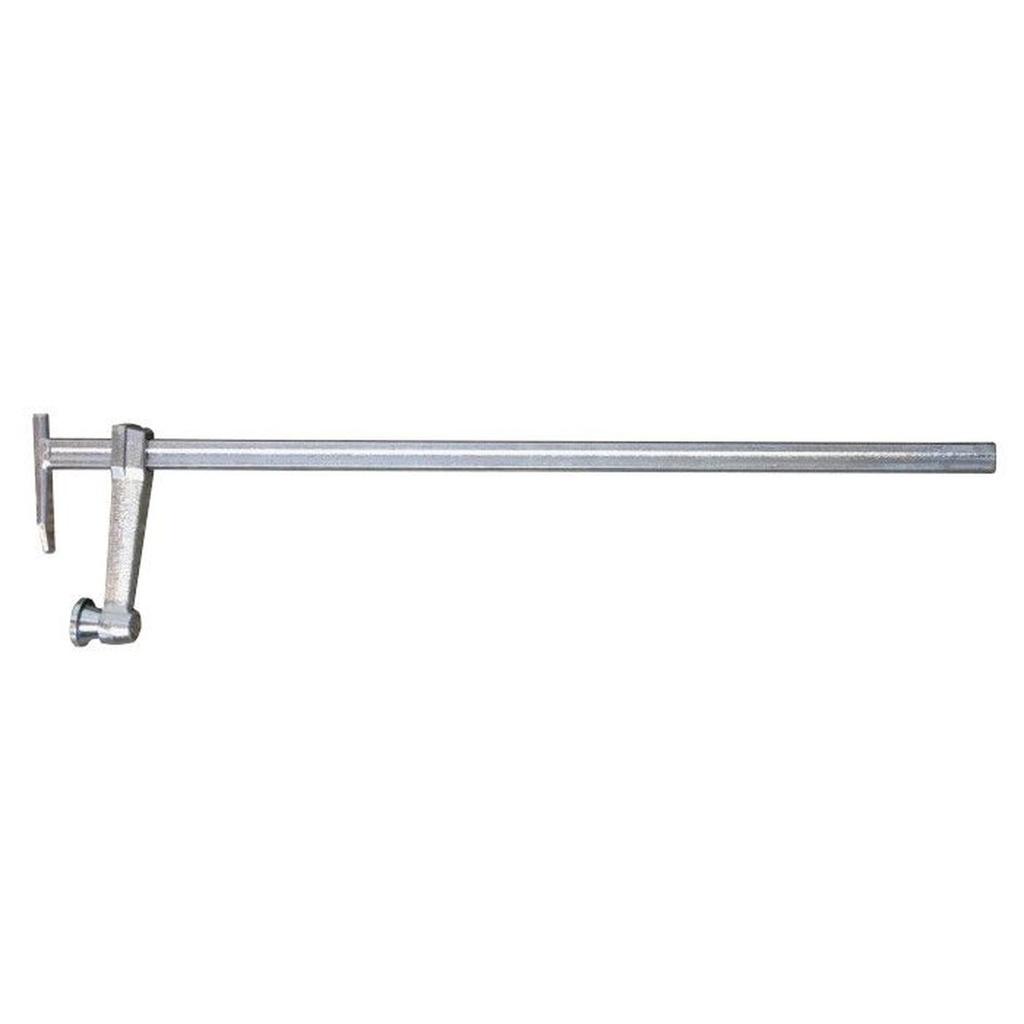 Metselaarsklemschroef met punt 520mmx20mmx10mm
