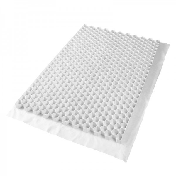 Żwir biały z tkaniną 1,20x0,8m d=40mm (0,96m²/pl) (53,76m²/paleta)