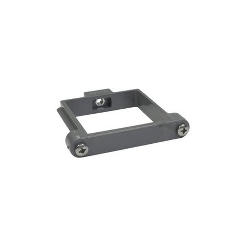 Fixo-Klemmbügel Ø 100 quadratisch grau