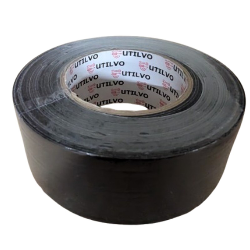 Plakband superduct zwart 50mmx50m