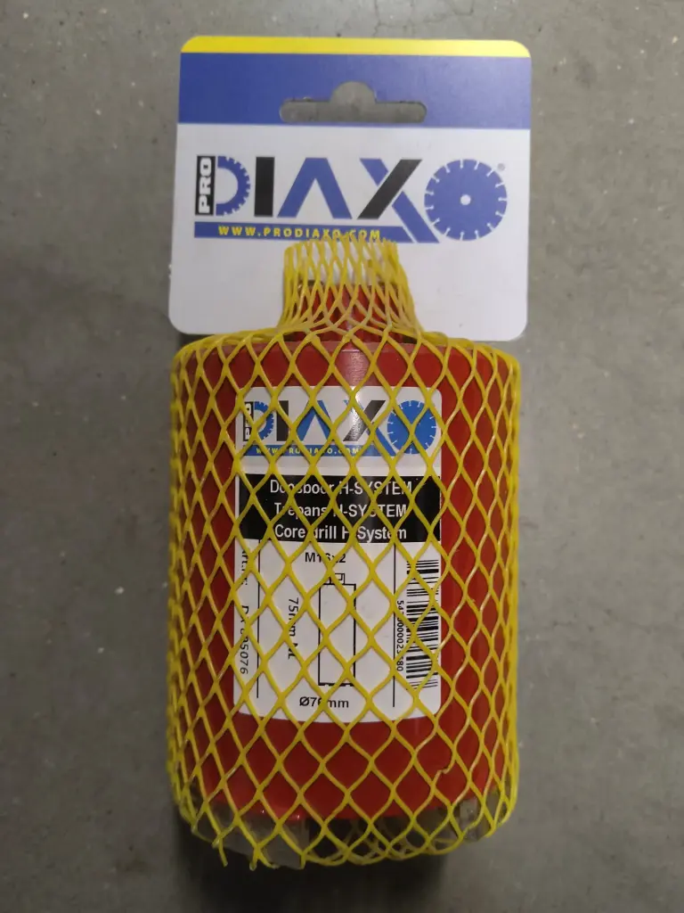 Diamantboor droog M16x76 prodiaxo L=75mm 4 seg