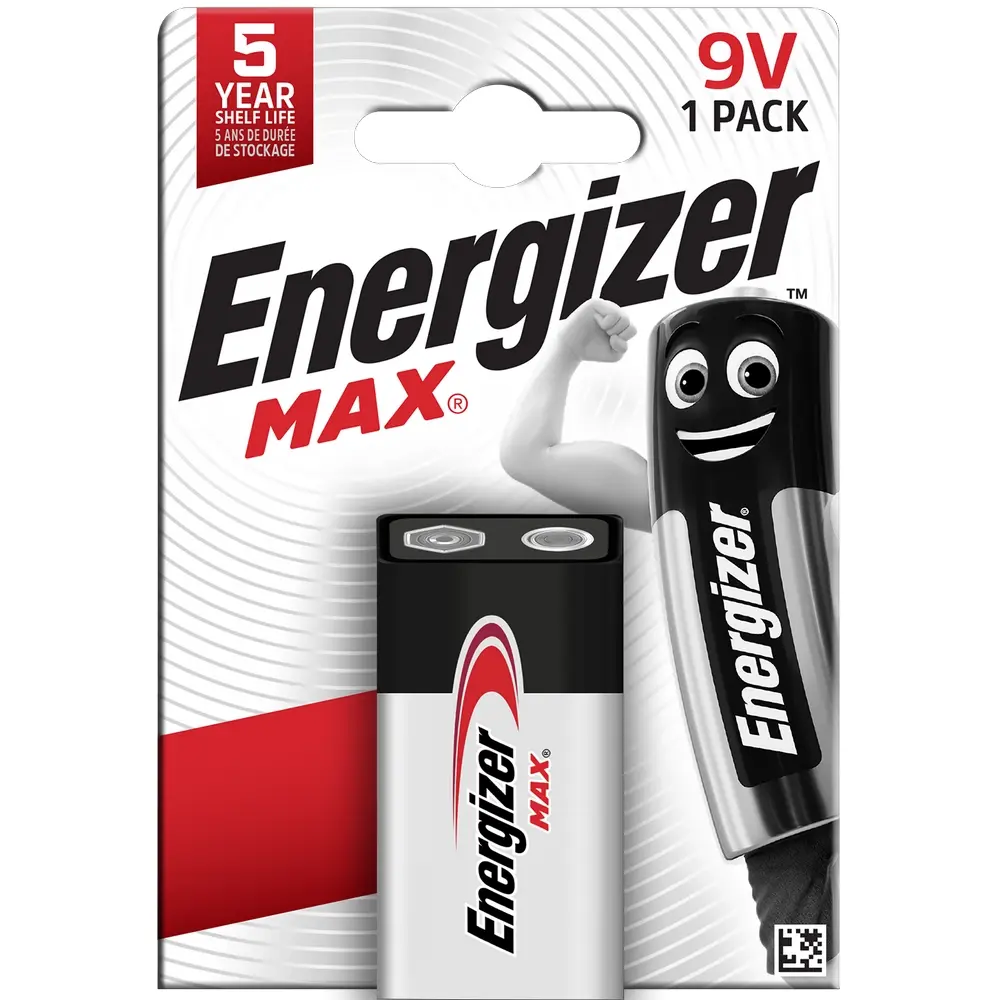 Battery energizer ultra plus 9V 1st