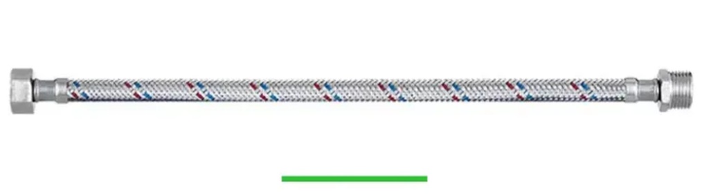 Łańcuch elastyczny 1/2" 50 cm stal nierdzewna