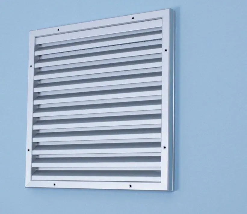 Wall grid GAVO surface mounted 53x53 with mesh