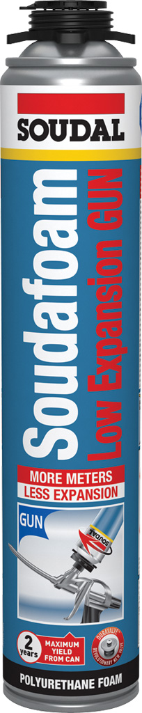 Soudafoam gun/NBS low expansion 750ml (12st./doos) 