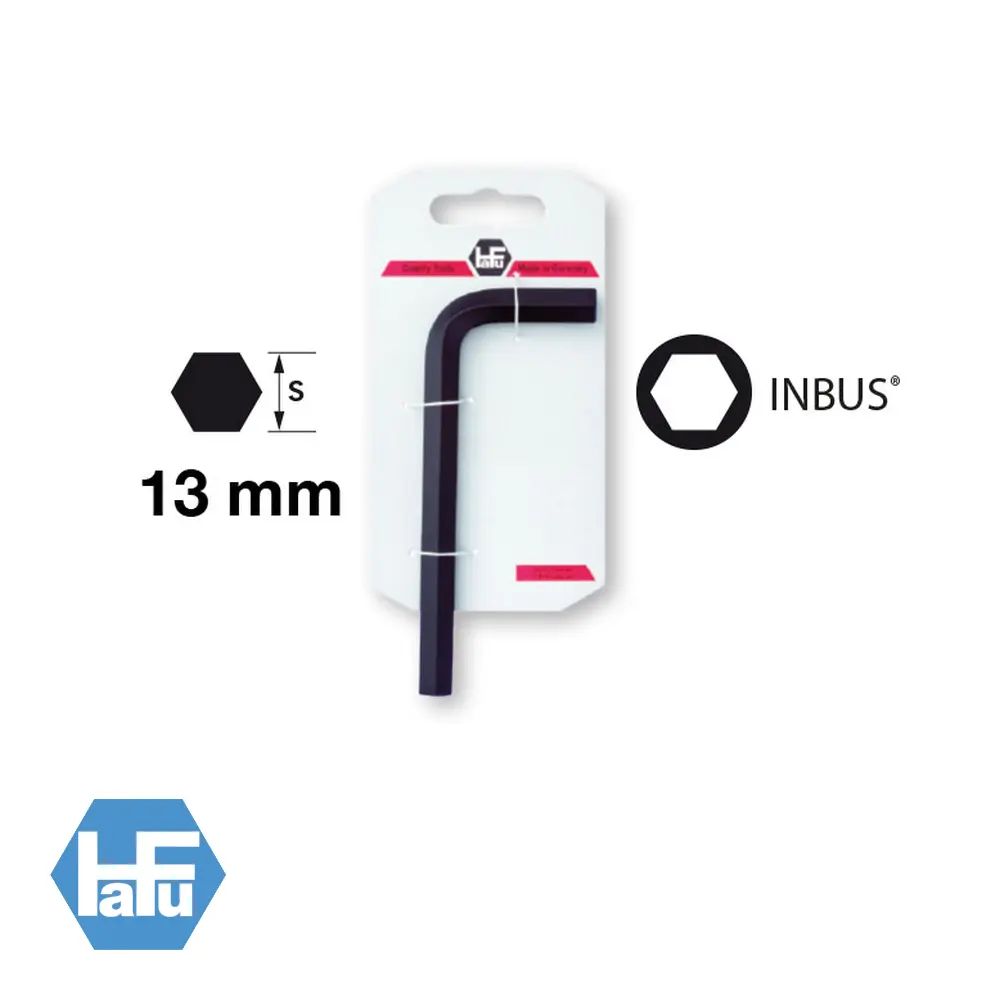 INBUS - stiftsleutel 13mm - op kaart