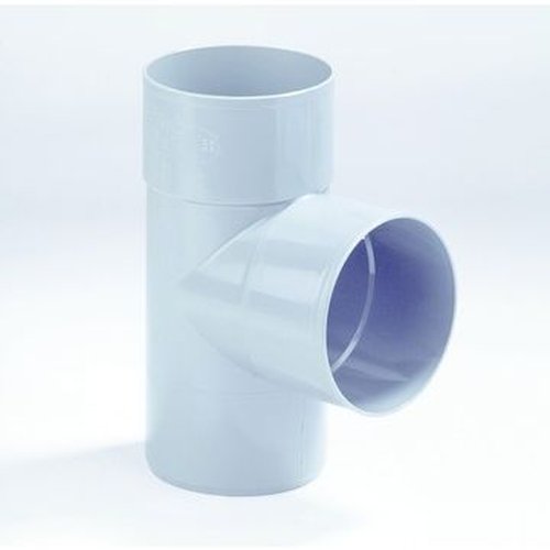 Trójnik PVC śr. 100 87° HWA szary
