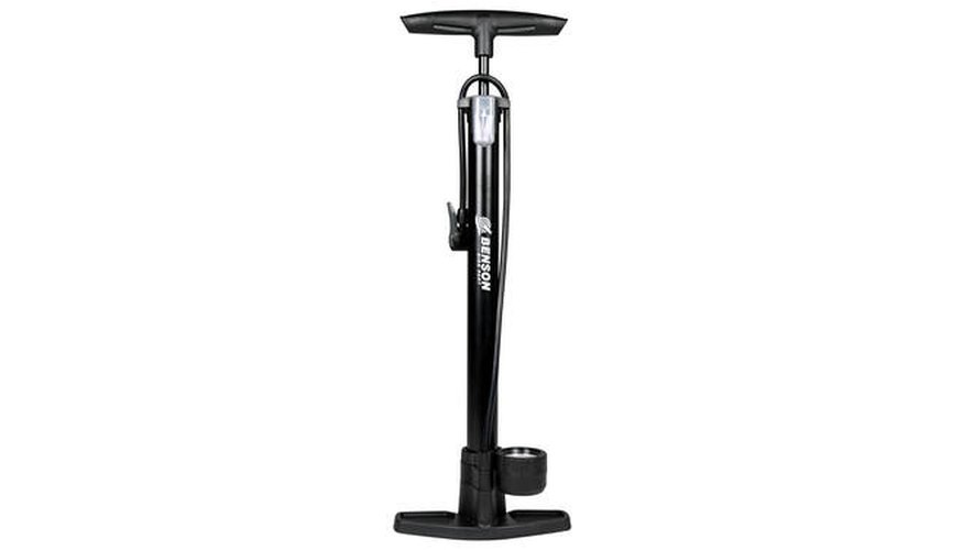 Fietspomp met manometer