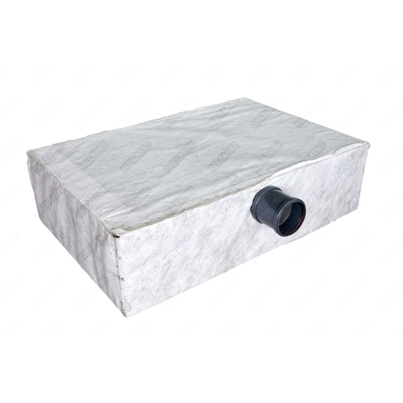 Versickerungstonnen 600l mit Versickerungstuch (1m50 x 1m x 0,4m)