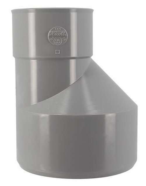 PVC-Reduzierstück 125/75 ausw
