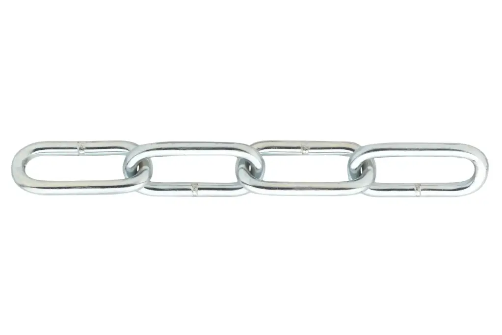 Chain galvanized. L.S. DIN763 6mm 30m/bundle