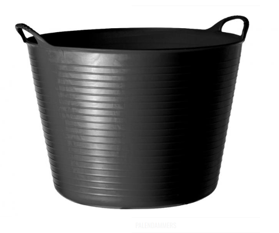 Pot Mason flexible 14l noir Polet H23 - dia 33cm