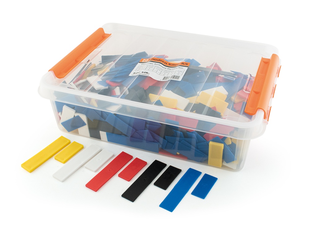 Keys flat 'mixed box' 520 pcs