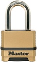 Hangslot excell Masterlock 4 cijfers, beugel 38mm    