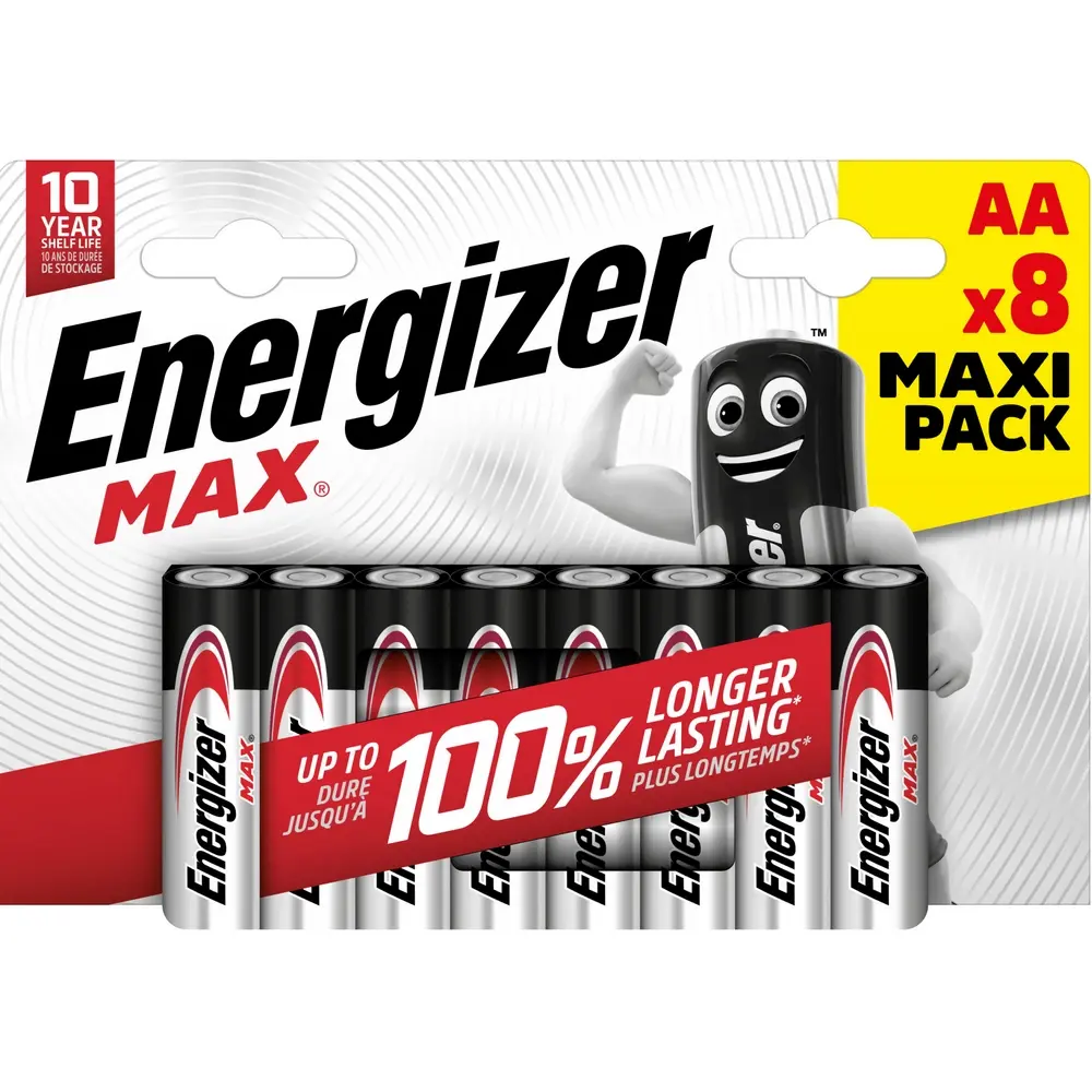Energizer-Batterien AA 6+2 Stück Werbegeschenk